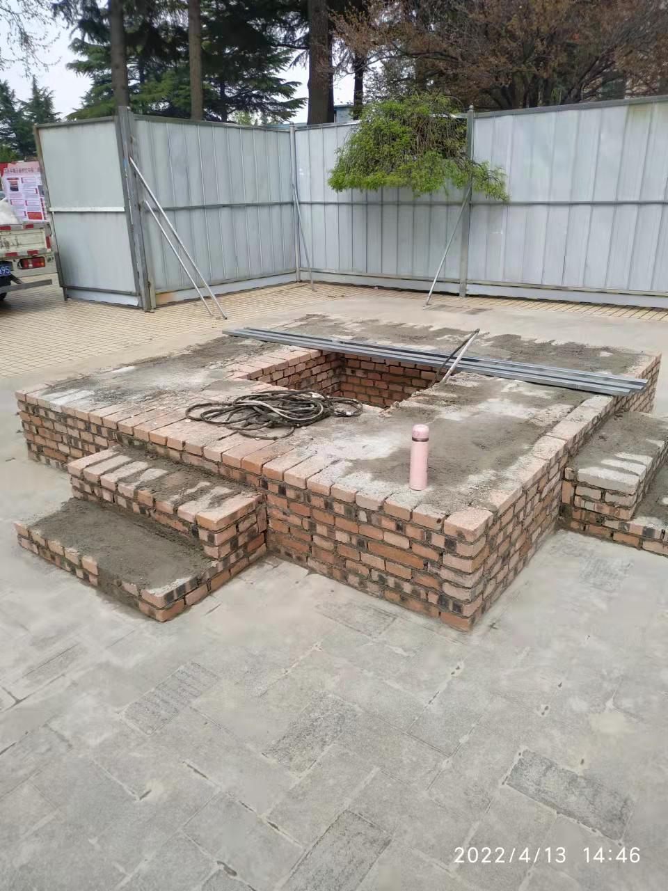 国旗台旗杆安装