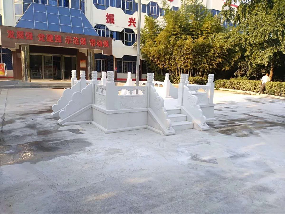 汉白玉旗台标准做法